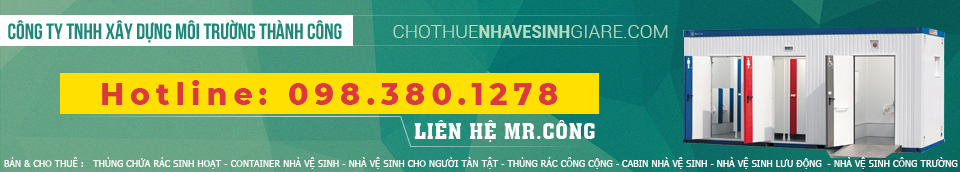 Cho thue nhà vệ sinh giá rẻ